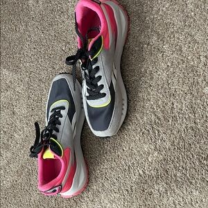 Reebok Women's Athletic Shoes - Gray, Pink, and Black
